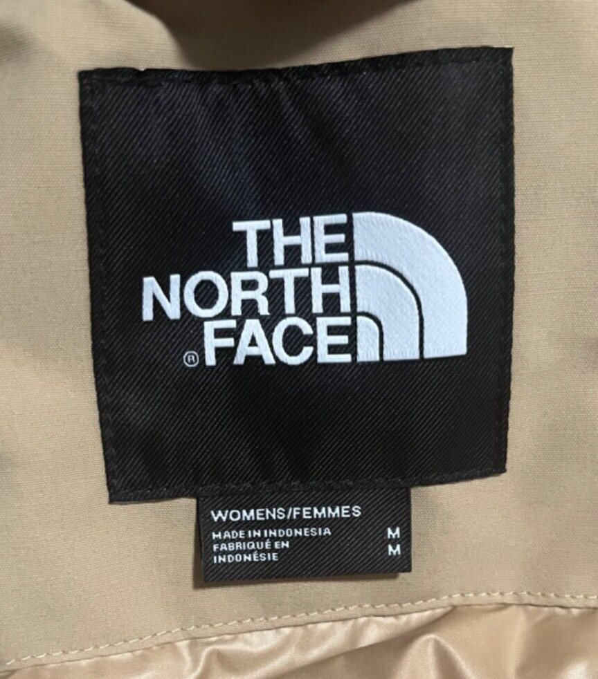 Pre-owned The North Face Arctic Parka Premium Coat Almond Butter $500 Women Sz Medium In Beige