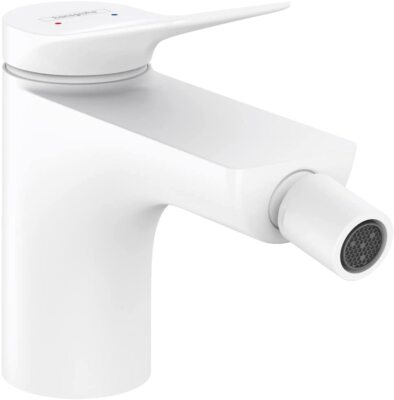 hansgrohe Vivenis 3-inch Tall Bidet Faucet in Matte White, 75200701 USA  