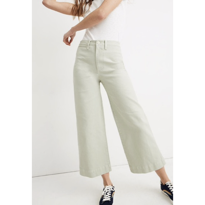 Emmett crop wide leg jeans cheap