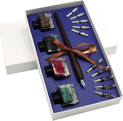 Elze Calligraphy Set for Beginners & Advanced Artists - Creative Lettering Hand