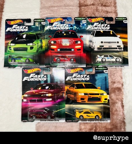 Amazon.com: DieCast Hotwheels 2020 Premium Fast& Furious