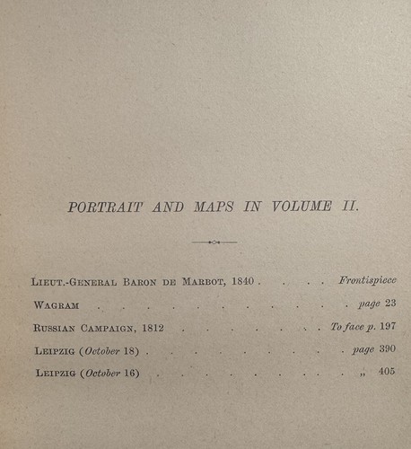 1892 - MEMOIRS OF BARON DE MARBOT -1st Edition FINE MOROCCO BINDING Napoleon War