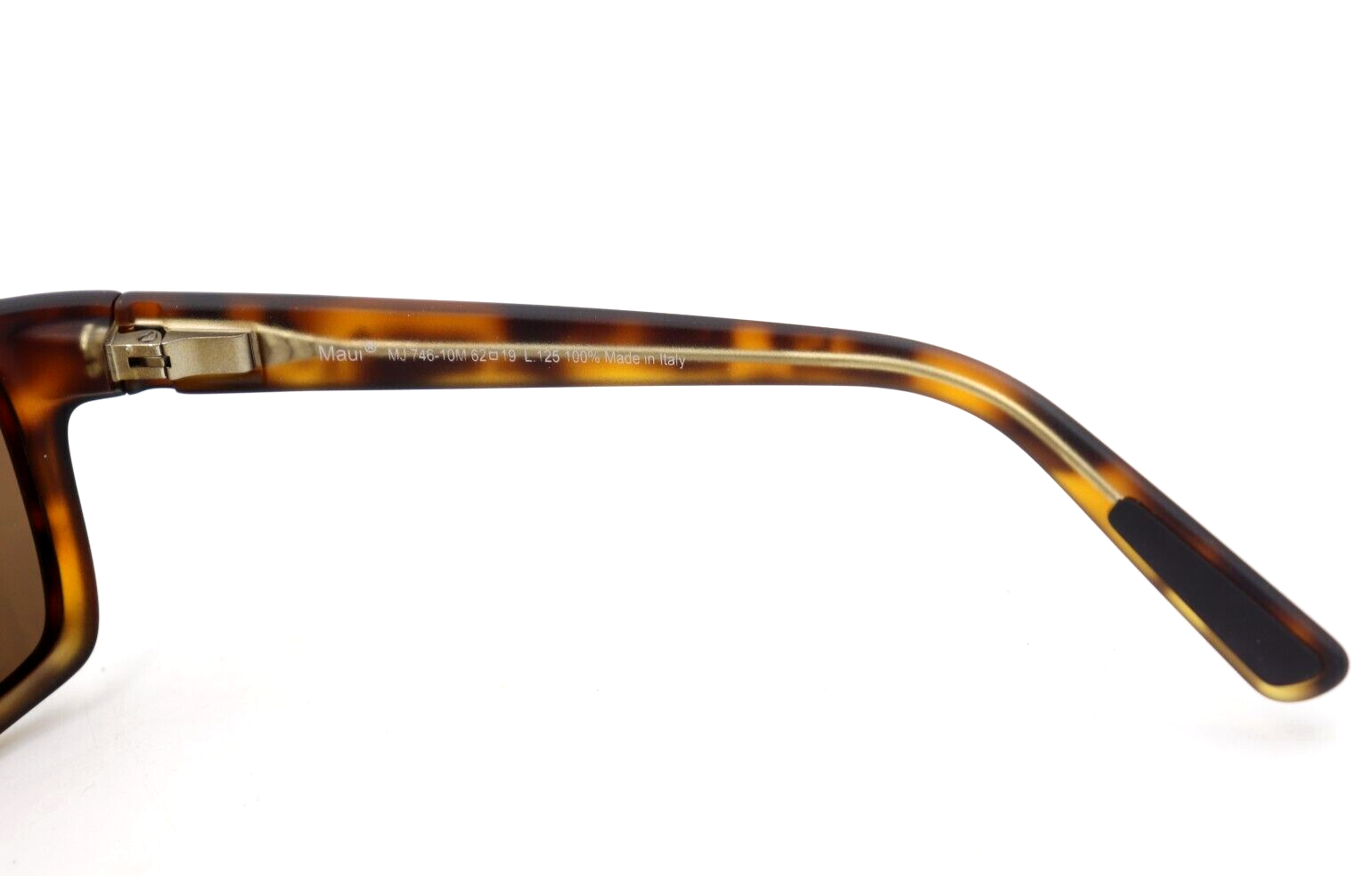 Pre-owned Maui Jim Byron Bay Matte Tortoise Bronze Polarized Sunglasses H746-10m $279 In Hclb Bronze