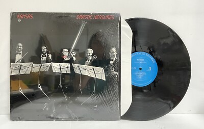 KANSAS Drastic Measures CBS ASSOCIATED LP ALBUM -12'' NM