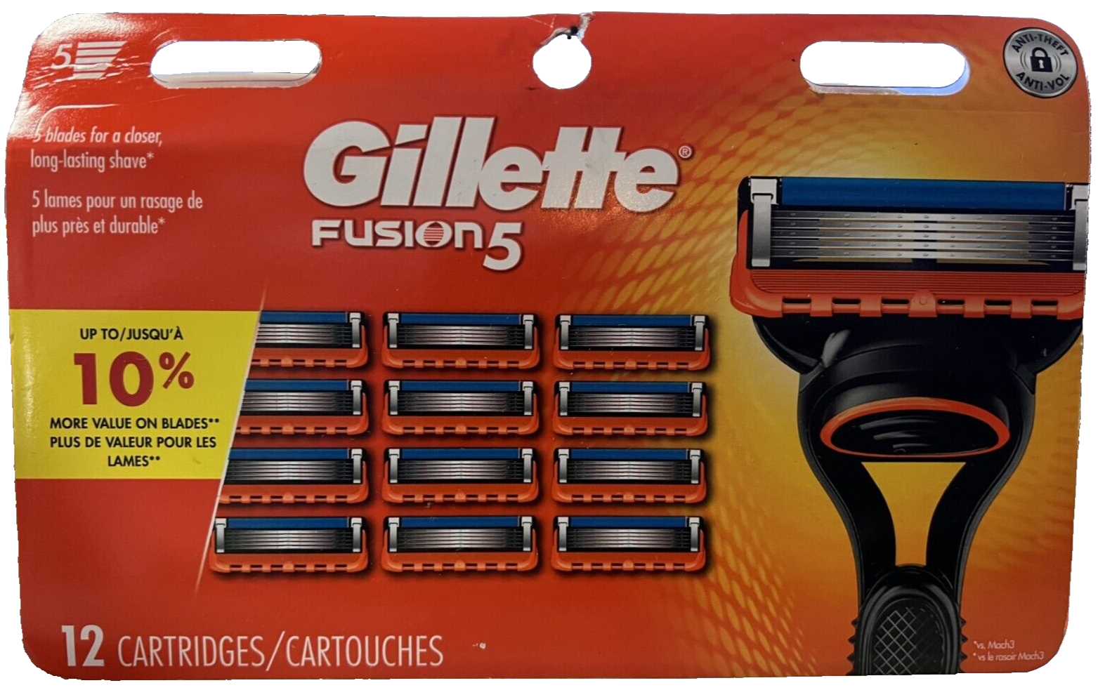 Gillette Fusion5 & Labs 替え刃 3パック Fusion5 Blade Refills