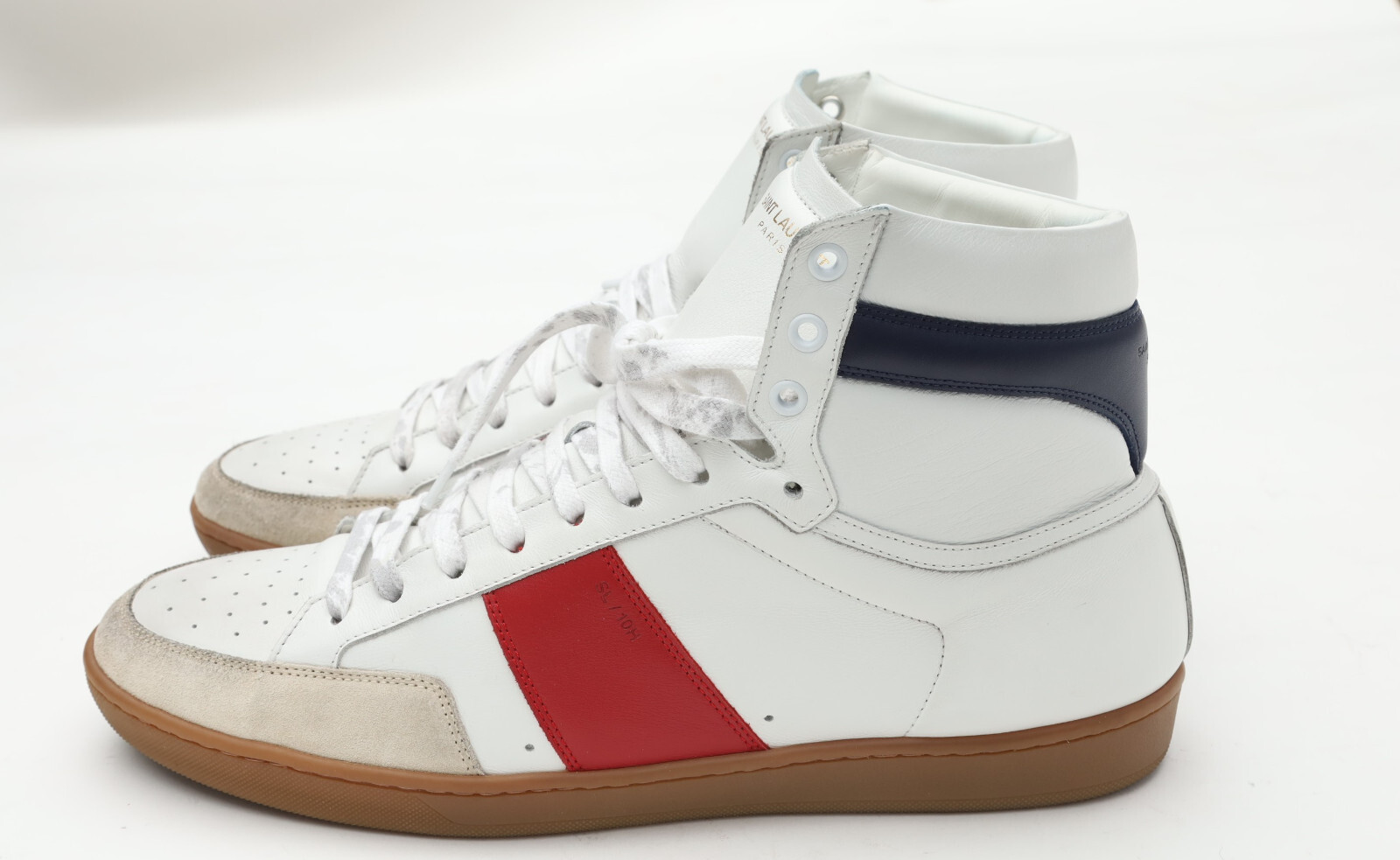 【送料&関税込】Saint Laurent Sl/10 Court Sneakers Buy Saint Laurent Signature Court Classic SL/10H High Top