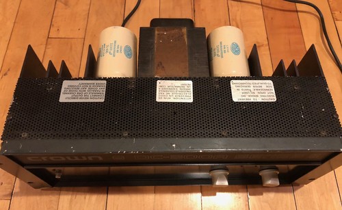 CROWN DC-300A Series II 175 Watt RMS Stereo Power Amplifier