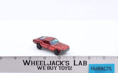 Custom Mustang Red 1967 Redline Hot Wheels Mattel Vintage RL RED Interior