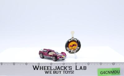 Mantis Magenta 1969 Mattel Redline Hot Wheels Vintage RL w/ Button NICE!