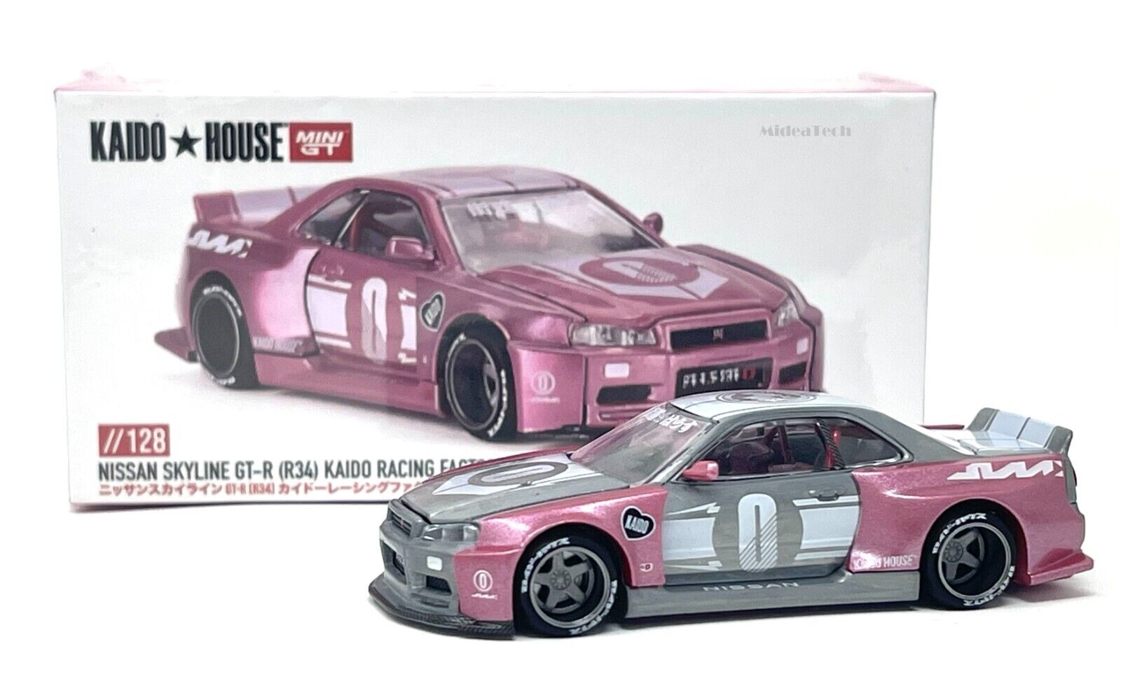 Chase! Kaido House Mini GT 1:64 Nissan GT-R R34 Kaido Racing Chase! Kaido House Mini GT 1:64 Nissan GT-R R34 Kaido Racing
