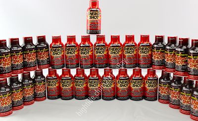 Kirkland 5+ Hours Energy Shot Regular & Extra Strength No-Sugar/Carbs, 32 Count