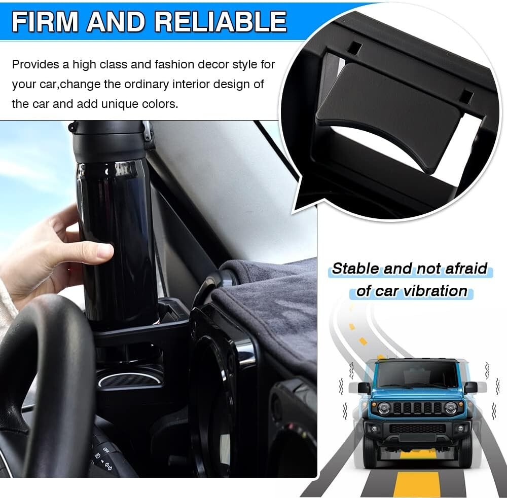 Cup Holder Phone Mount for Suzuki Jimny JB64 JB74W 2019 2020