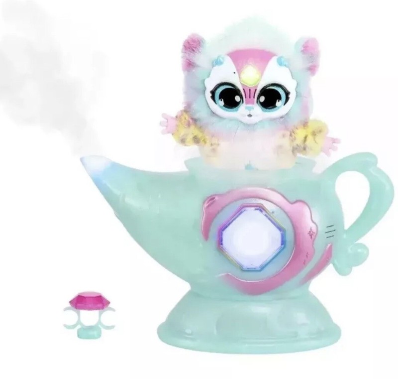 Magic Mixies Magic Genie Lamp with Interactive 8 Inch Rainbow