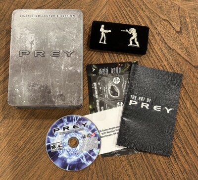 Prey: Limited Collector's Edition (PC DVD-ROM, 2006, 2K, 3D Realms, Human Head)