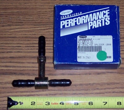 Carrier 40-62012 TEE SPLICER FITTING Transcold Performance Parts