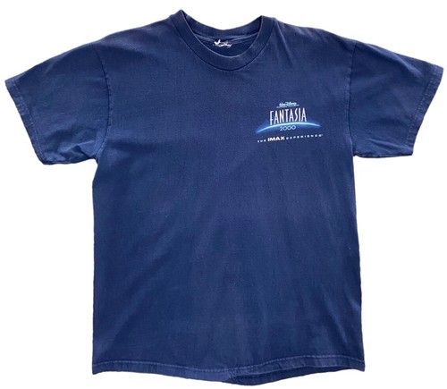 Special 00s FANTASIA 2000 Tシャツ XL Vintage FANTASIA 2000 IMAX 2-sided Movie promo T-Shirt Adult