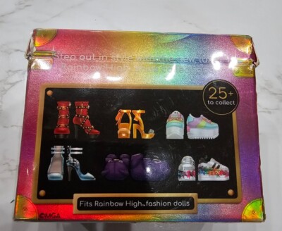 New Series 1 Rainbow High Shoes Mini Accessories Studio Toy In Box MGA For Dolls