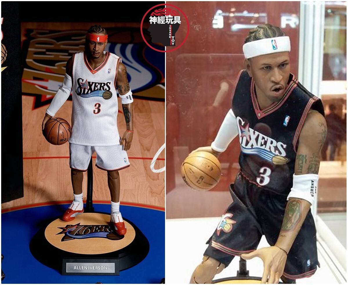 ENTERBAY NBA Allen Iverson 76ers RE-ISSUE EDITION RM-1060 1