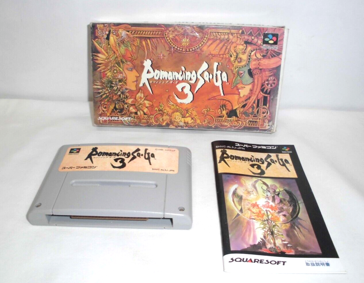 SFC Romancing Saga３ (RPG) Romancing SaGa 3 (RPG) SQUARE pre-owned Super Famicom SFC
