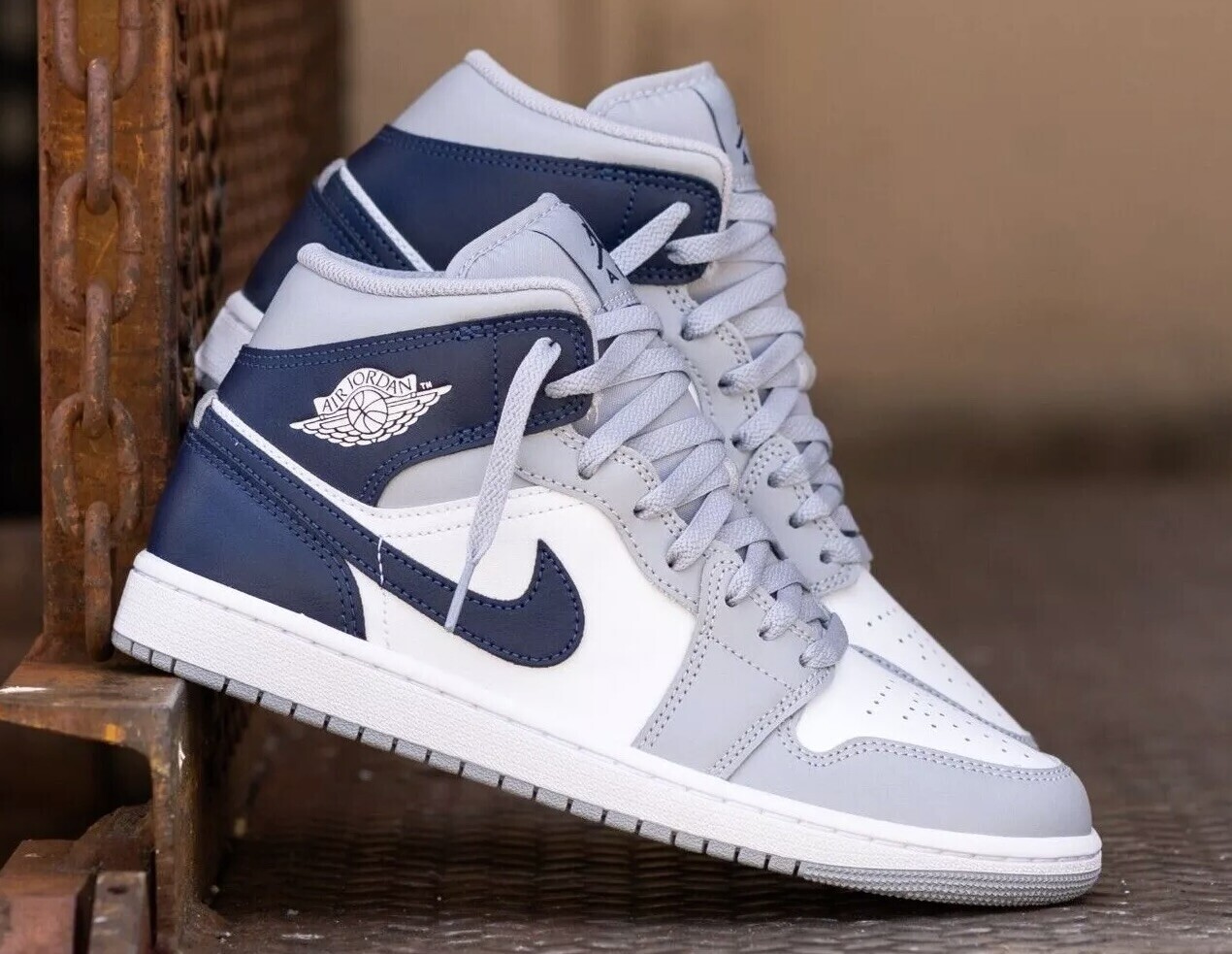 Nike Air Jordan 1 White/Grey/Navy 28.5㎝ $_57.JPG?set_id=880000500F