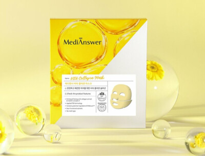 [US SELLER - FAST SHIPPING] MediAnswer Vita Collagen Mask