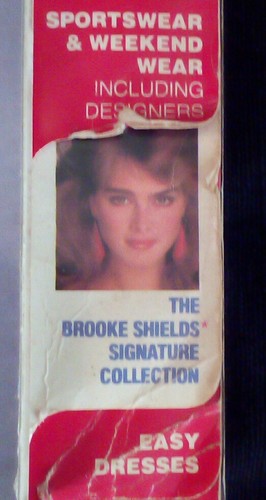Vintage McCall BROOKE SHIELDS Nov 1983 PATTERN COUNTER CATALOG Retro Fashion