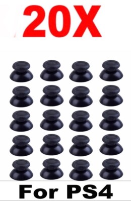 20X Analog PS4 Controller Thumb Stick Grip Thumbstick Cap Cover for PS4 Joystick