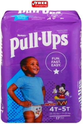 Huggies Pull Ups Training Pants help kids feel confident! 