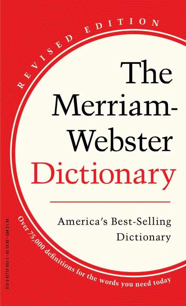The Merriam-Webster Dictionary, Newest Edition Paperback