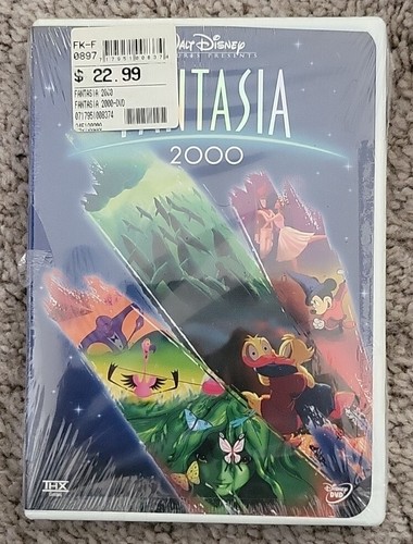 NEW Fantasia 2000 (DVD, 2000) Walt Disney Pictures, Factory