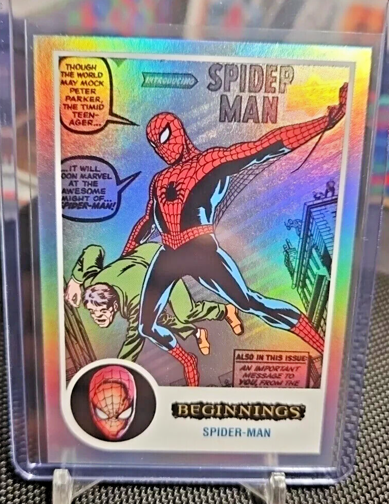 2023 UD Marvel Beginnings Vol.2 Series 2 Spider-Man Flipped FX Silver Holo SP | eBay 2023 UD Marvel Beginnings Vol.2 Series 2 Spider-Man Flipped FX Silver Holo SP | eBay