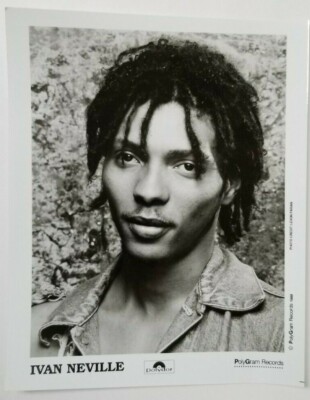 Vintage 8x10 Press Promo Photo IVAN NEVILLE Glossy Photograph