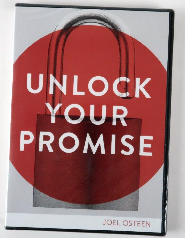 Joel Osteen - Unlock Your Promise 3 Disc Audio DVD Brand New Sealed