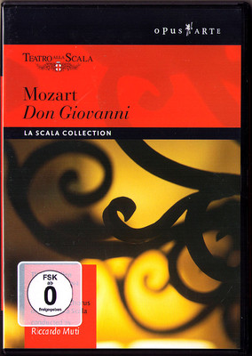 DVD MOZART DON GIOVANNI Thomas Allen Edita Gruberova