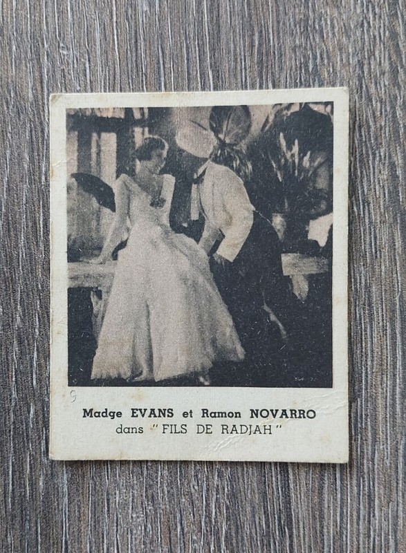 Carte Cards Madge Evans / Ramon Novarro - 9 Indiana Donat - Fils De Radjah