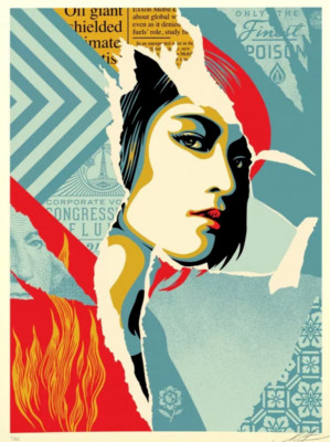 Obey Giant Shepard Fairey Poster ONLY THE FINEST POISON Print #/550 In HAND
