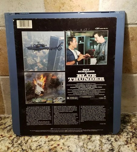 Blue Thunder CED Movie Video Disc