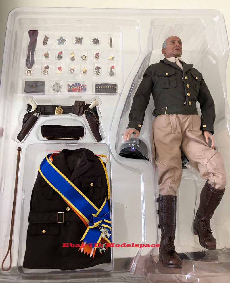 General e S. Patton フィギュア Hasbro General George S. Patton Action Figure for sale
