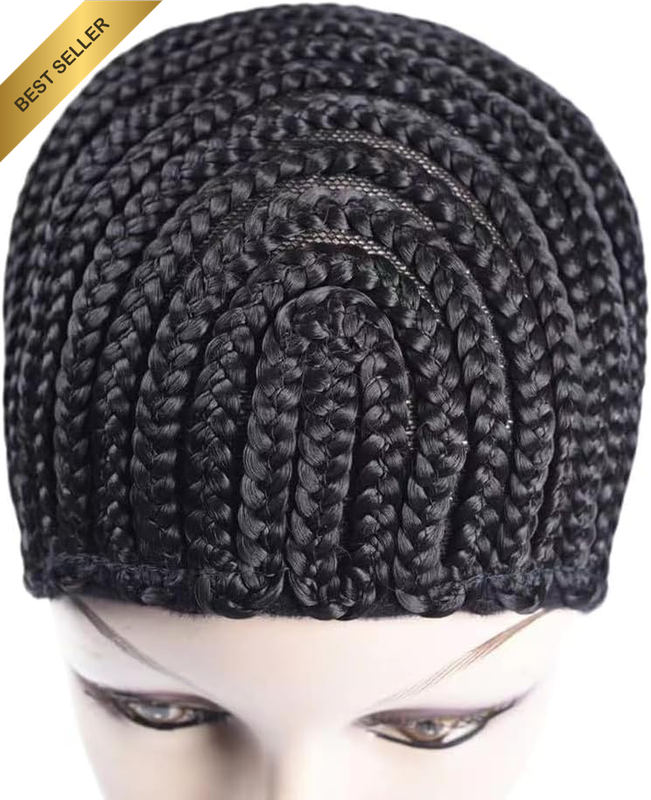 Braided Wig Caps Cap for Easier Sew in Caps for Making Wig Glueless Hair Net Lin