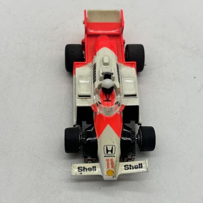 TYCO 440 X2 NARROW CHASSIS #11 SHELL HONDA F1 HO SLOT CAR WORKS