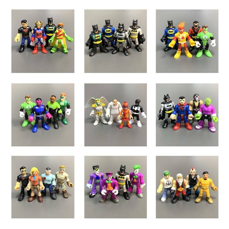 Lot Imaginext Power Rangers DC Super Friends FIRESTORM Batman figure Boy Toy