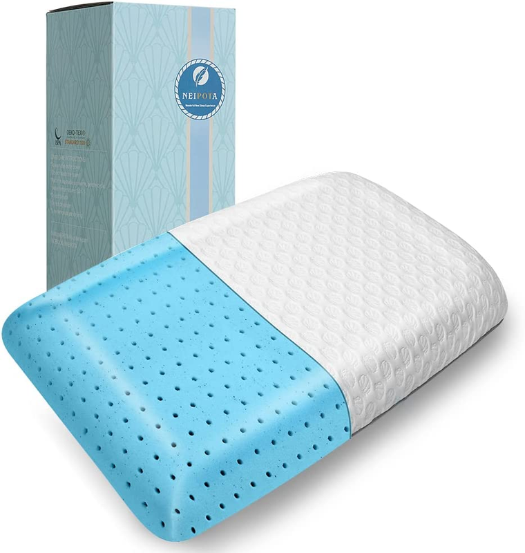 Memory Foam Pillow, Bed Pillow for Sleeping Premium Firm Sol