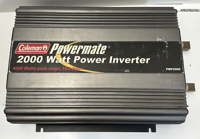 Coleman 2000 Watt Inverter, PMP2000 4000 watt Peak 18.5 Amp GUC Tested