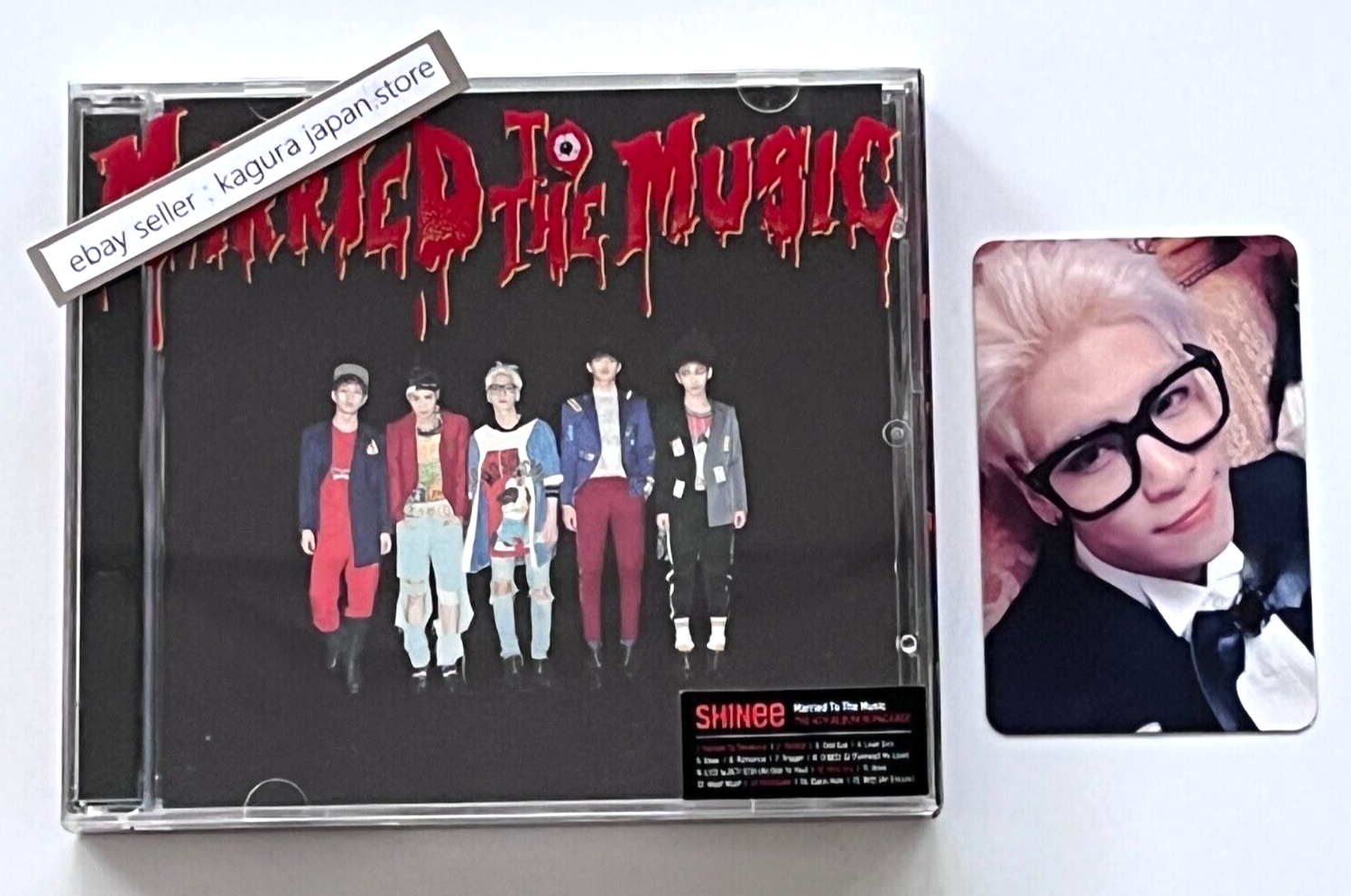 SHINee ジョンヒョン CD 4タイトル セット SHINee Married To The Music 4th Repackage Album CD +