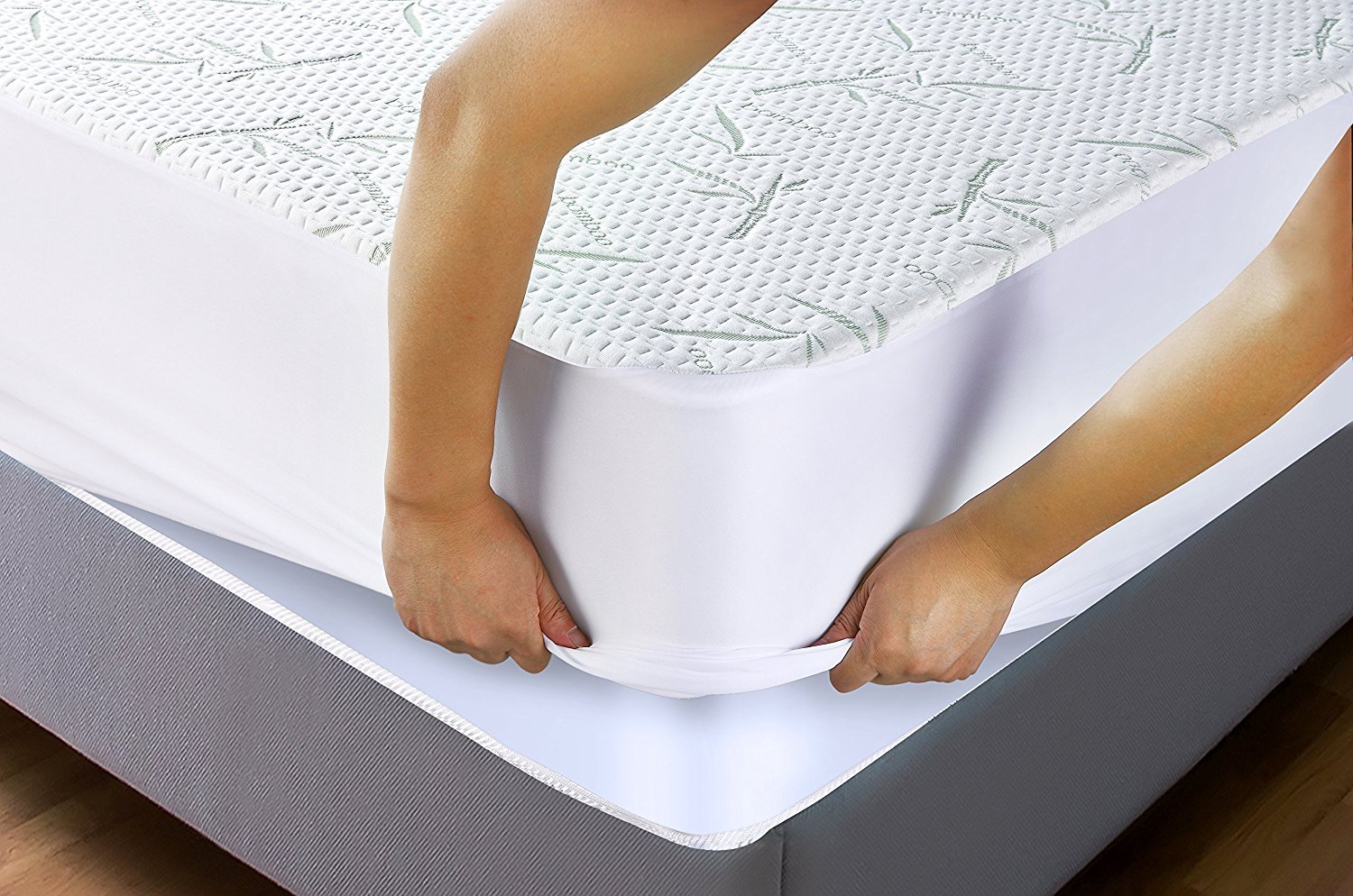 Details about Premium Bamboo Waterproof Mattress Protector California King Size Washable Pad*8 Details about Premium Bamboo Waterproof Mattress Protector California King Size Washable Pad*8