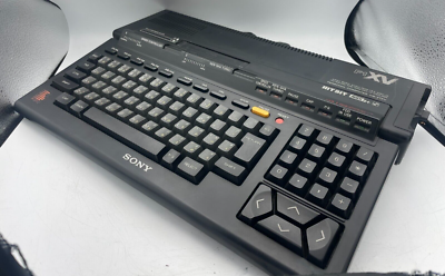 SONY MSX2+ console only HIT-BIT HB-F1XV floppy drive is new belt 