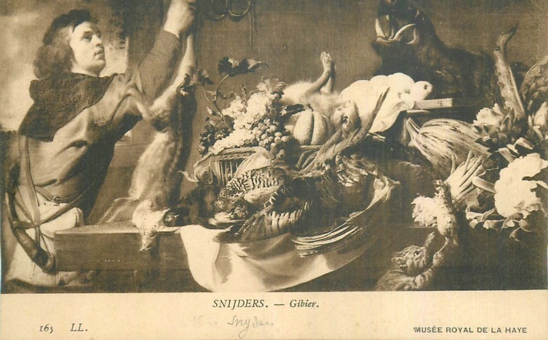 Cp Tableau Gibier Par Snijders - 12140