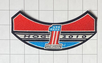 2010 Harley Owners Group HOG Rocker Patch