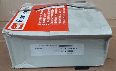 Eurorepar E169043 PAIR OF Rear Discs NEW EX DEALER STOCK 