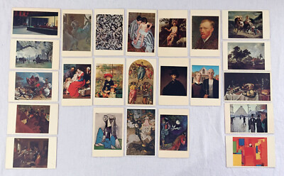 1970 Parker Brothers MASTERPIECE Replacement Painting Cards, YOU CHOOSE